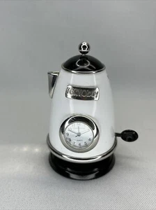 TOKYObay Tea Kettle Clock Vintage For Parts/Repair Missing Handle - Picture 1 of 9