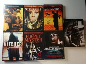 Horror DVD Lot Of 7. Puppet Master, Shutter Island, Silent Hill, Etc - Picture 1 of 2