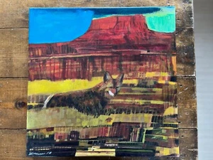 Original acrylic painting by Linus Woods (Dakota/Ojibwa) - Picture 1 of 5