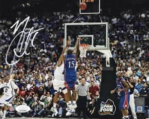 Mario Chalmers autographed signed 8x10 photo NBA Miami Heat JSA COA - Picture 1 of 2
