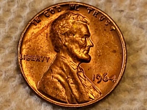 1964 Penny *RARE* MEMORIAL misprint and L on rim in Liberty - Picture 1 of 9