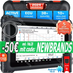 2025 Autel MK906S Pro Profi Auto KFZ OBD2 Diagnosegerät ALLE SYSTEM Coding DE - Bild 1 von 15