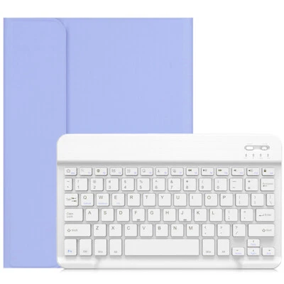 Bluetooth Keyboard & Case Cover & Mouse For Samsung Galaxy Tab A9/A9 Plus Tablet - Image 1 of 4