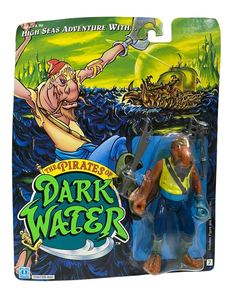1990 The Pirates of Dark Water Series 1 Joat Action Figure MOC