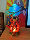 Dragon Ball Z Goku 9" Son Gokou Statue Figure LED Lamp Genki Dama Spirit Bomb