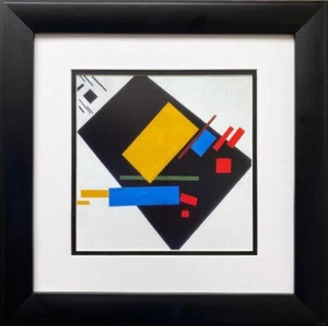 Kazimir Malevich "Suprematist Painting" 1915 Framed Art Print Geometric Modern - Picture 1 of 3