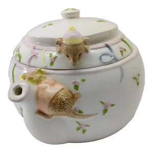 Teiera topolino stravagante Terragrafica vintage 1975 colori pastello - Foto 1 di 13