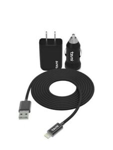 Auto & Home Lightning Charge Pack with 6 ft Cable iPhone Ready Item # 3661B NEW!