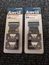 Anvil Mini Scraper With 10 Blades - 1004 682 335 Lot Of 2