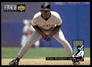 1994 Collector's Choice Carl Everett Florida Marlins #6