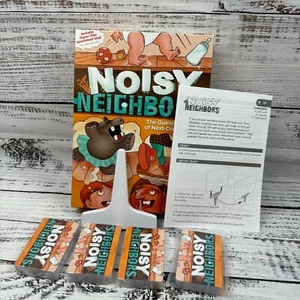 Mattel Noisy Neighbors GAME The Guessing Game of Next-Door Noises Complete READ - Picture 1 of 9