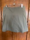 Royal Robbins Size 8 Taupe Tan with Zipper Quick Dry Woven Stretch A-line Skirt