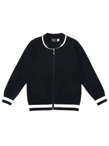 Smith's American Girls' Varsity Zip Cardigan Color: navy Size: 2t - Picture 1 of 1