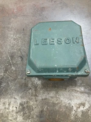 30 HP Leeson Electric Motor wire Cover Box - Image 1 of 2