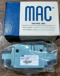 MAC 180003-112-0003 Pneumatic Pilot Operated Valve - Picture 1 of 3