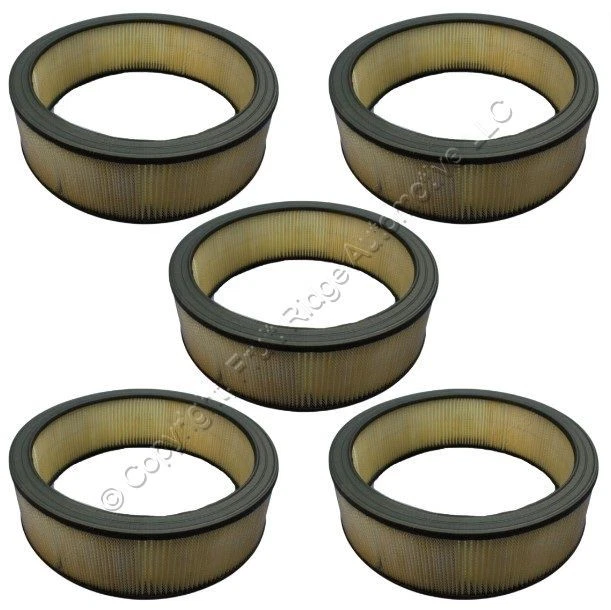 5 filtros de aire Purolator 14x4 para Chevrolet C K P R V Series Cutlass 78-92 A63181 Foto 1 de 4