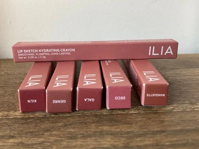 1 x ILIA Lip Sketch Hydrating Crayon Lipstick . Brand New In Box