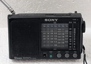 SONY 9 Bands FM/MW/SW Receiver Radio ICF-SW20 Pocket Radio W1 Tested, w/ extras - Bild 1 von 5