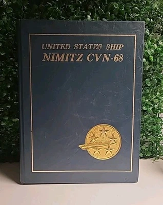 1979 - 1980 US Ship Nimitz CVN-68 Year Book  Tour Book Deployment Cruise Book - Imagem 1 de 4