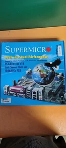 Vintage NOS SuperMicro MBD-PDSMI+-0 LGA 775 Motherboard - Complete - Picture 1 of 3