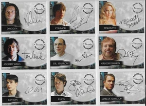 Angel Season 5 Master Set w/ Binder, All Autographs, Pieceworks Inkworks 2004 - Picture 1 of 24