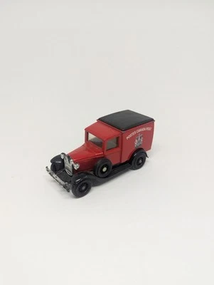 Matchbox Models Of Yesteryear 1930 Model A Ford Van #Y-22 Red Vintage 1984 - Image 1 of 4