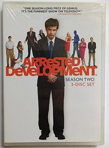 Arrested Development - Season 2 (DVD, 2009, Widescreen, 3-Disc Set) NEW - Imagen 1 de 2