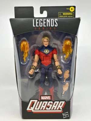 Figura de acción exclusiva de Marvel Legends Quasar 6 Foto 1 de 4
