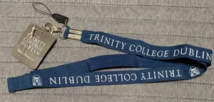 Cool Trinity College Dublin Ireland Lanyard ID Badge Key Holder New w/ Tag - Picture 1 of 8