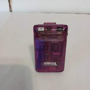 Motorola Pager Beeper rose transparent vintage rétro fonctionne toujours ! - Photo 1/6