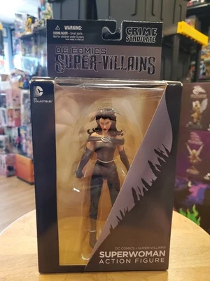 DC Comics Super-Villains Superwoman 6" Action Figure Crime Syndicate 2014 - Image 1 of 4