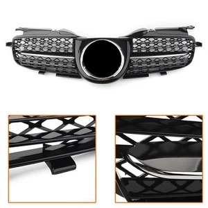 Parrilla delantera superior mercedes-benz r170 w170 clase slk 1998-04 negra - Imagen 1 de 8