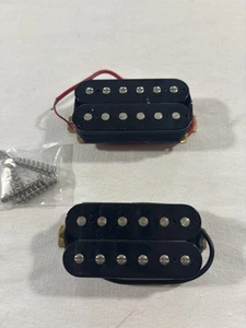 2009 Epiphone 700T & 650R Open-Coil Humbucker Pickups w/ HW - Picture 1 of 17