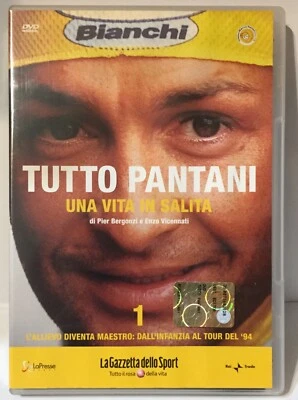Tutto Pantani Una Vita in Salita DVD 1 Editoriale Bergonzi Vicennati Come Foto - Immagine 1 di 4