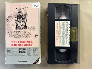 VHS — IT’S A MAD MAD MAD MAD WORLD - MVC MAGNETIC - Picture 1 of 5