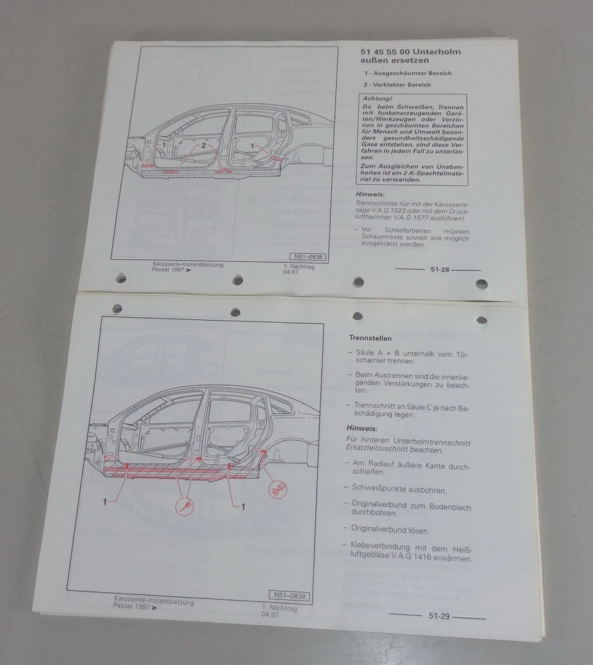 Manual de Taller / Guía de Reparación VW Passat B5 Desde Año 1997 - Imagen 1 de 1