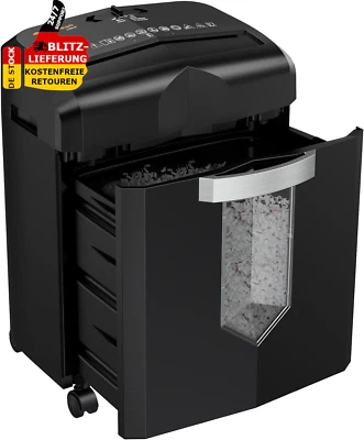 BONSAII 12 Blatt Partikelschnitt P4 Aktenvernichter Läuft 60 Min Schredder Mikroschnitt