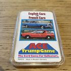 VINTAGE  70s ENGLISH CARS VS FRENCH CARS TOP TRUMPS