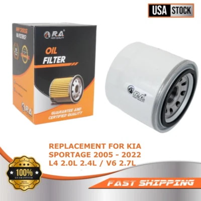 9688 Spin-On Engine Oil Filter for KIA SPORTAGE 2005 - 2022 2.0L 2.4L 2.7L V6 - Image 1 of 4