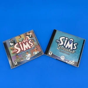 The Sims PC 2000 EA Games for Windows 95/98 + Sims Unleashed Expansion Pack - Picture 1 of 5