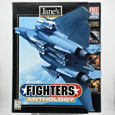 Jane's Combat Simulations: Fighters Anthology, 1997, Big Box, New & Sealed - Image 1 of 4