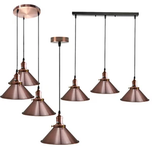 Lámpara colgante industrial vintage lámpara de metal retro - Imagen 1 de 22