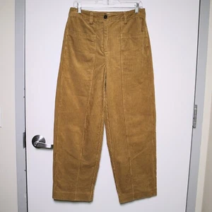 $220 TOAST - Brown Corduroy High-Rise Wide Balloon Leg Pants - Womens Size 10 🔥 - Picture 1 of 9