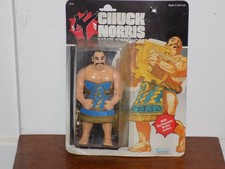 Chuck Norris Karate Commandos Tabe Action Figure on Card1986
