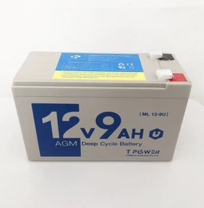 DEMO Tpower Eaton 12V 9AH UPS SLA Rechargeable battery 12v LONG LIFE - Picture 1 of 6