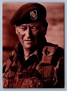 Postcard Vtg Famous People Celebrity John Wayne Actor 4x6 - Picture 1 of 2