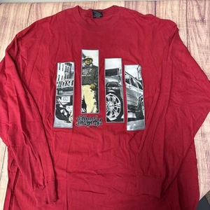 Camiseta De Colección Y2K Suelta Esencial Golpes Duros Graffiti 3XL Streetwear - Imagen 1 de 8