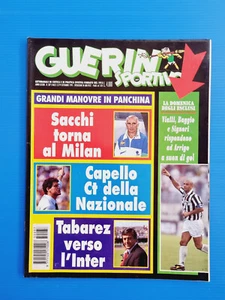 Guerin Sportivo 37-1995 Vialli-Baggio-Di Livio-Hakan Sukur-Vicenza-Guidolin - Bild 1 von 9