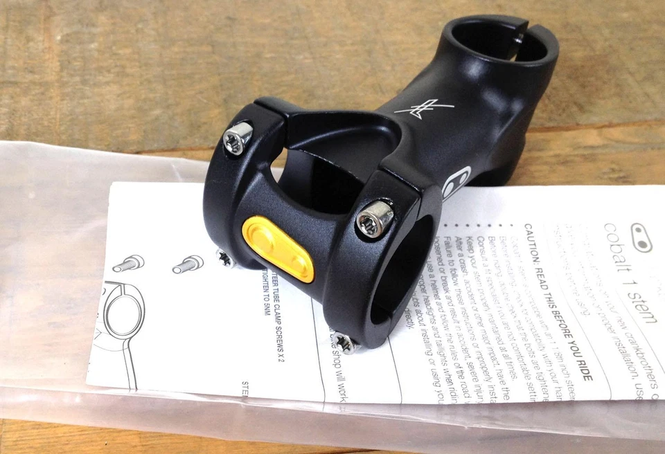 new CRANK brothers Cobalt 1 Stem 31.8x80mm 1-1/8" - Image 1 of 1