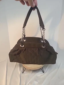 Vera Bradley Quilted Purse Doctor Satchel Bag Chocolate Brown Hand Bag - Picture 1 of 14